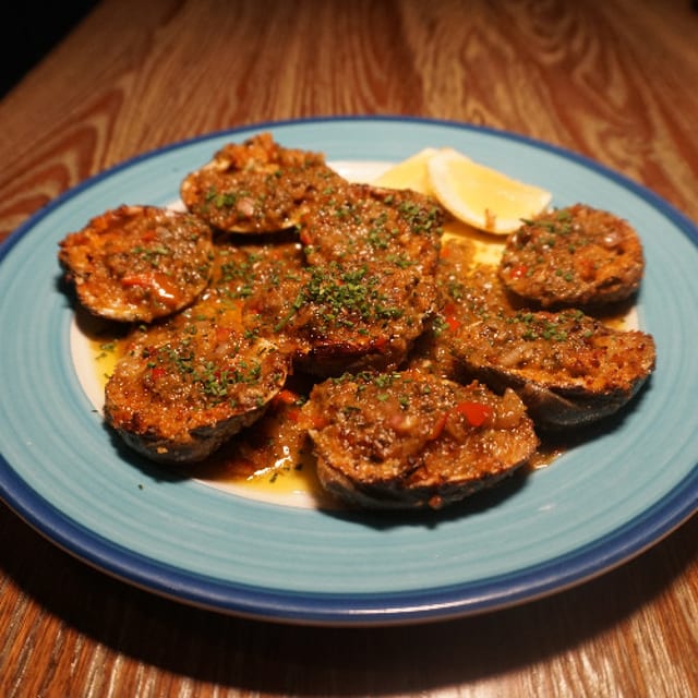 Baked Clams.