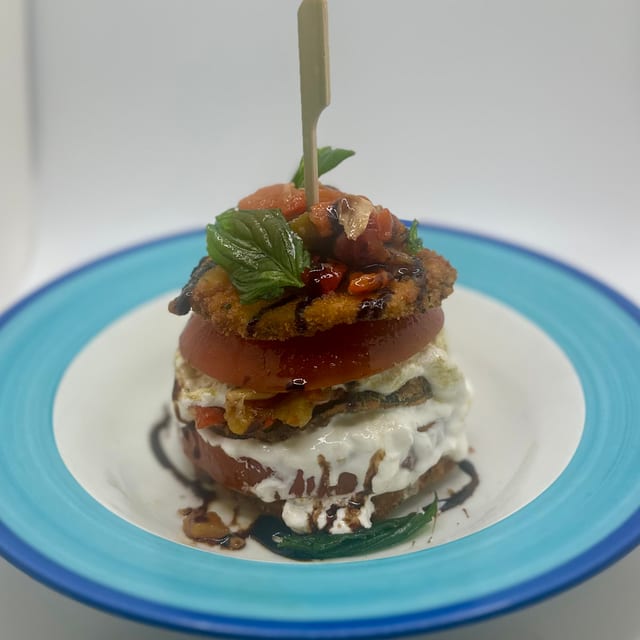 The Eggplant Stack.