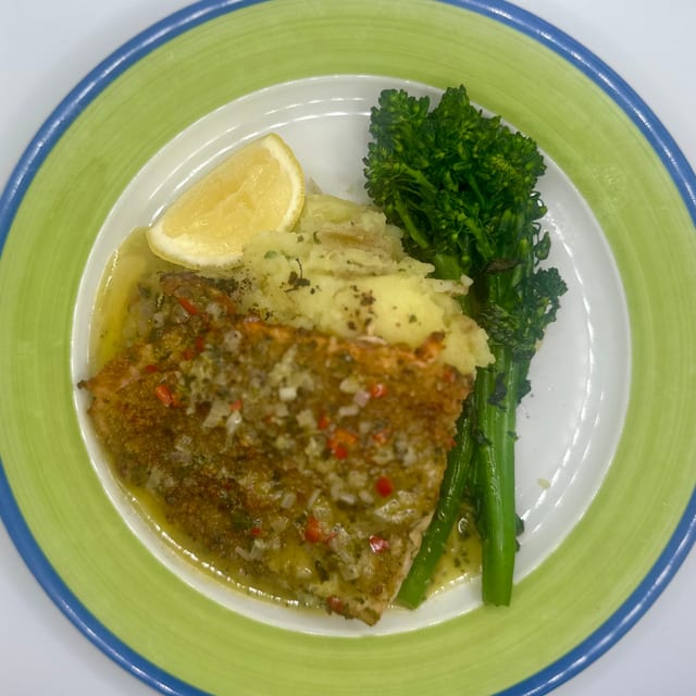 Salmon Oreganato.